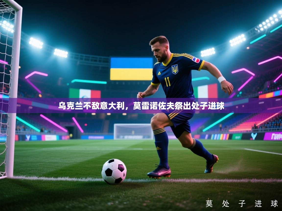 乌克兰不敌意大利,莫雷诺佐夫祭出处子进球